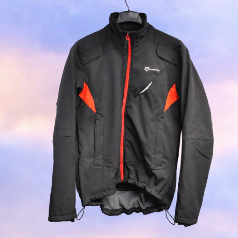 Rockbros Winter Cycling Jacket -thermal fleece windproof